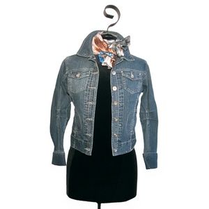 RT Jeans Stretch Denim Jean Jacket ~ Size S